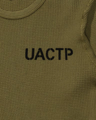 UACTP X GARDAR EIDE EINARSSON STENCIL L/S THERMAL - OLIVE