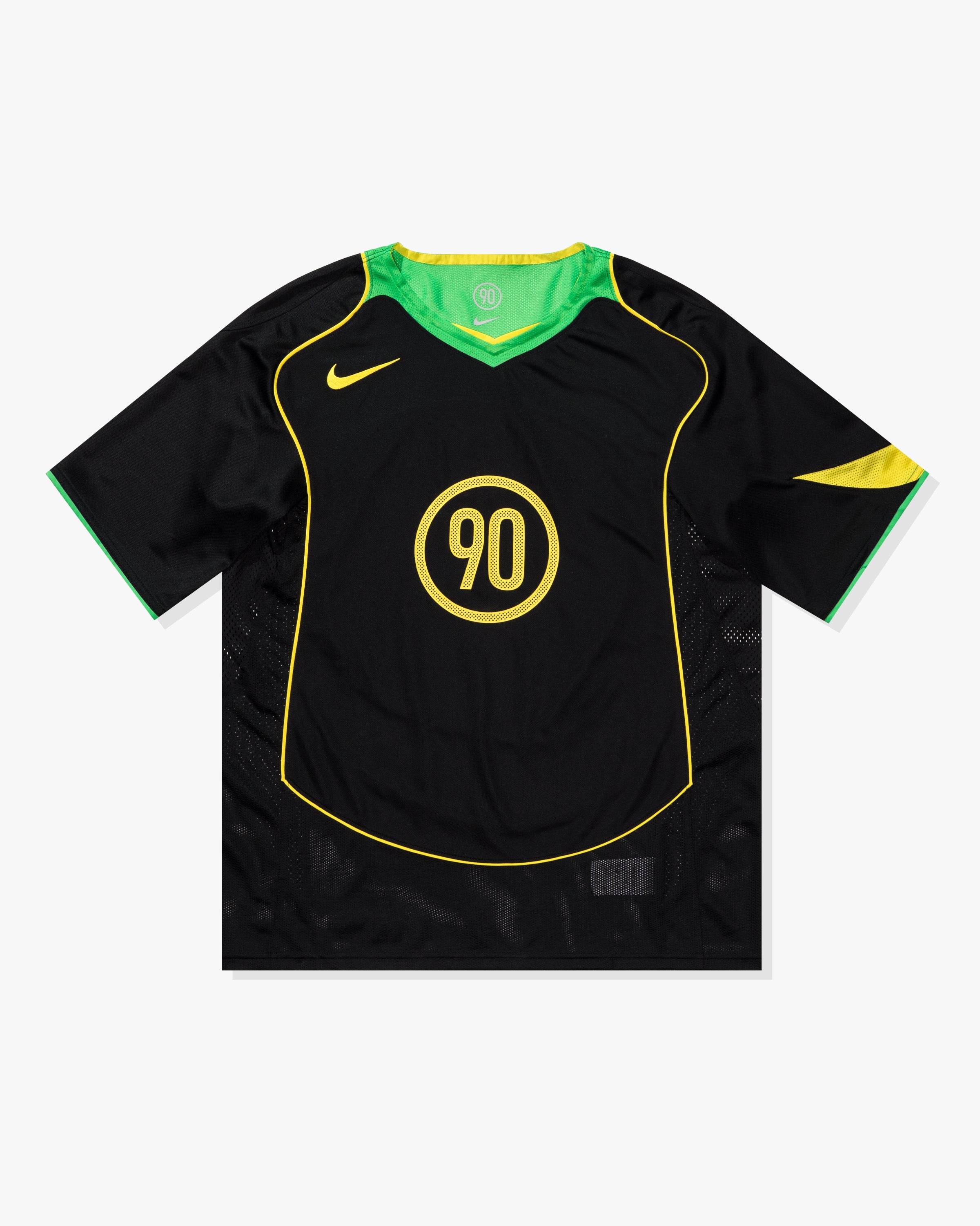 NIKE TOTAL 90 MEN'S DRI-FIT SOCCER JERSEY - BLACK -