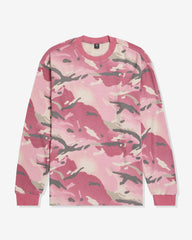 PATTA CAMO WAFFLE LS TEE - CACTUSFLOWER -