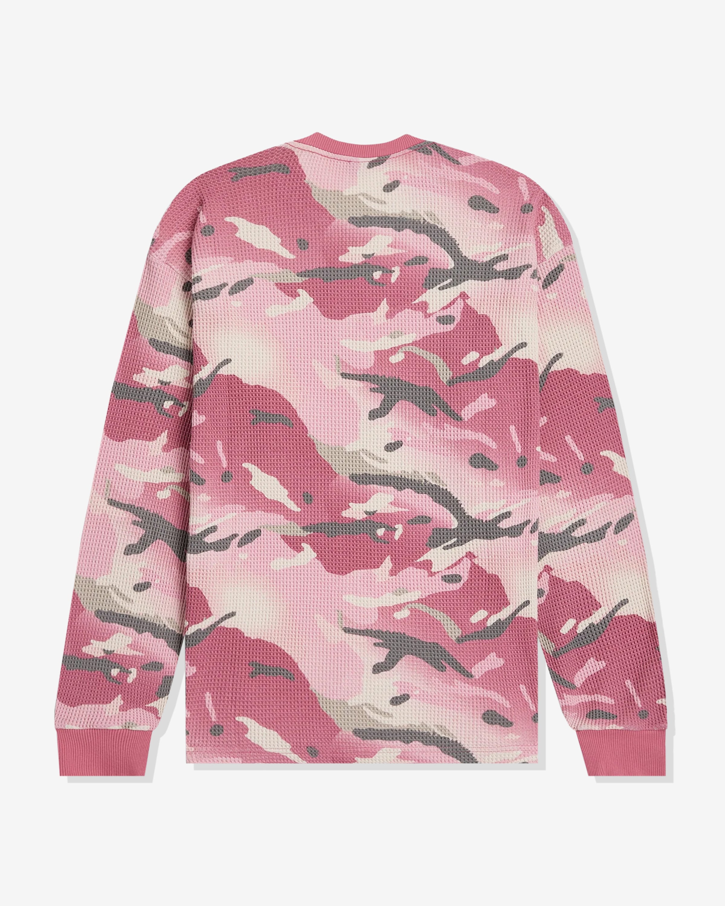 PATTA CAMO WAFFLE LS TEE - CACTUSFLOWER -