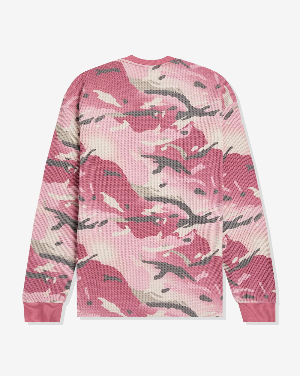 PATTA CAMO WAFFLE LS TEE - CACTUSFLOWER -