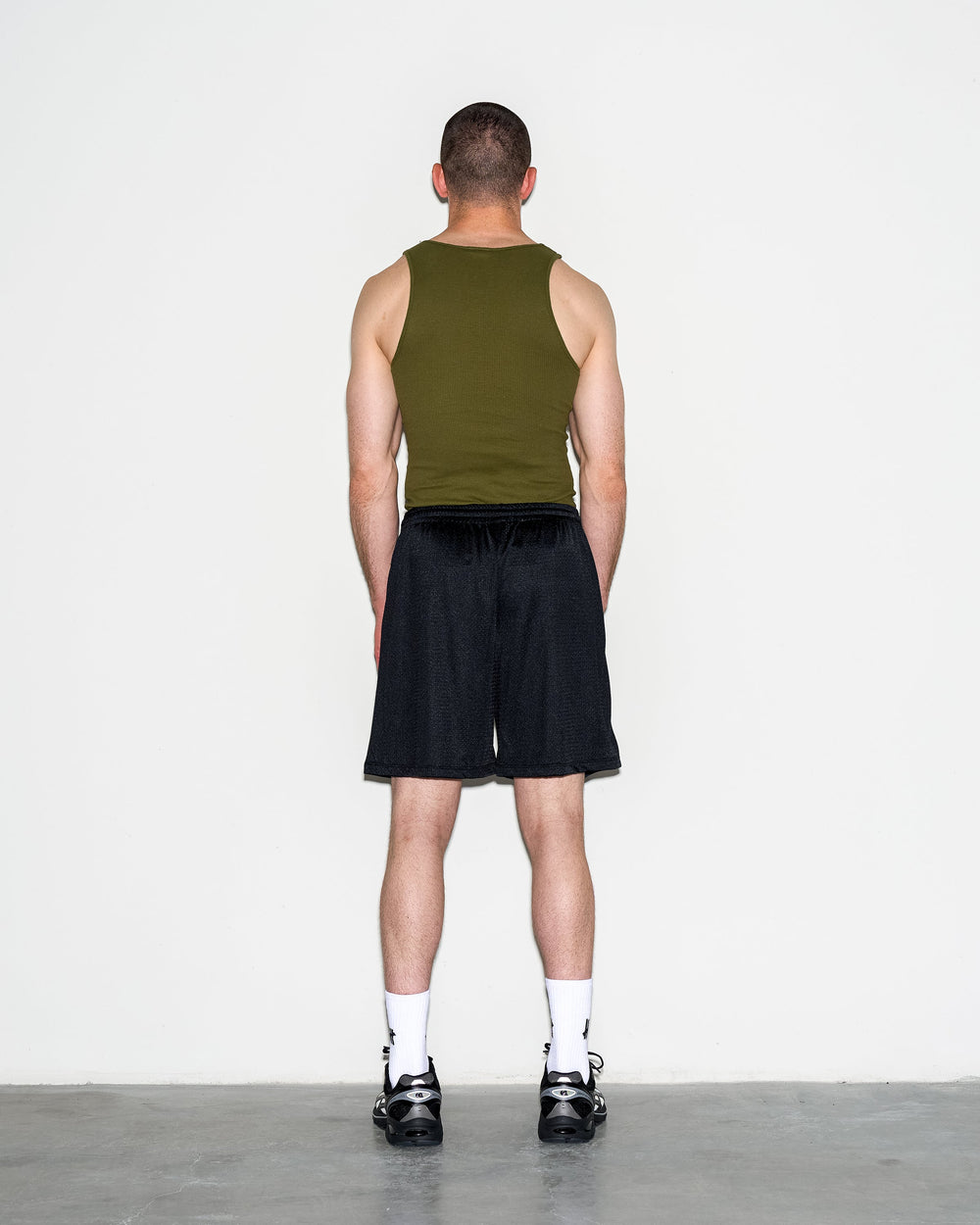 UACTP X GARDAR EIDE EINARSSON STENCIL RIB TANK - BLACK