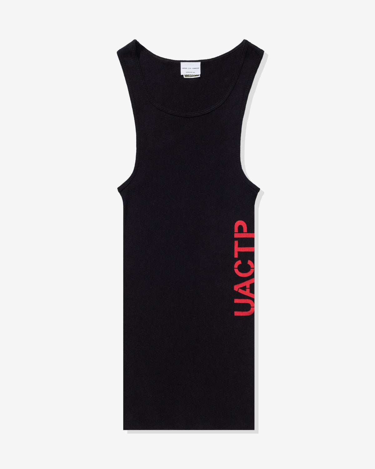 UACTP X GARDAR EIDE EINARSSON STENCIL RIB TANK - BLACK