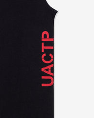 UACTP X GARDAR EIDE EINARSSON STENCIL RIB TANK - BLACK