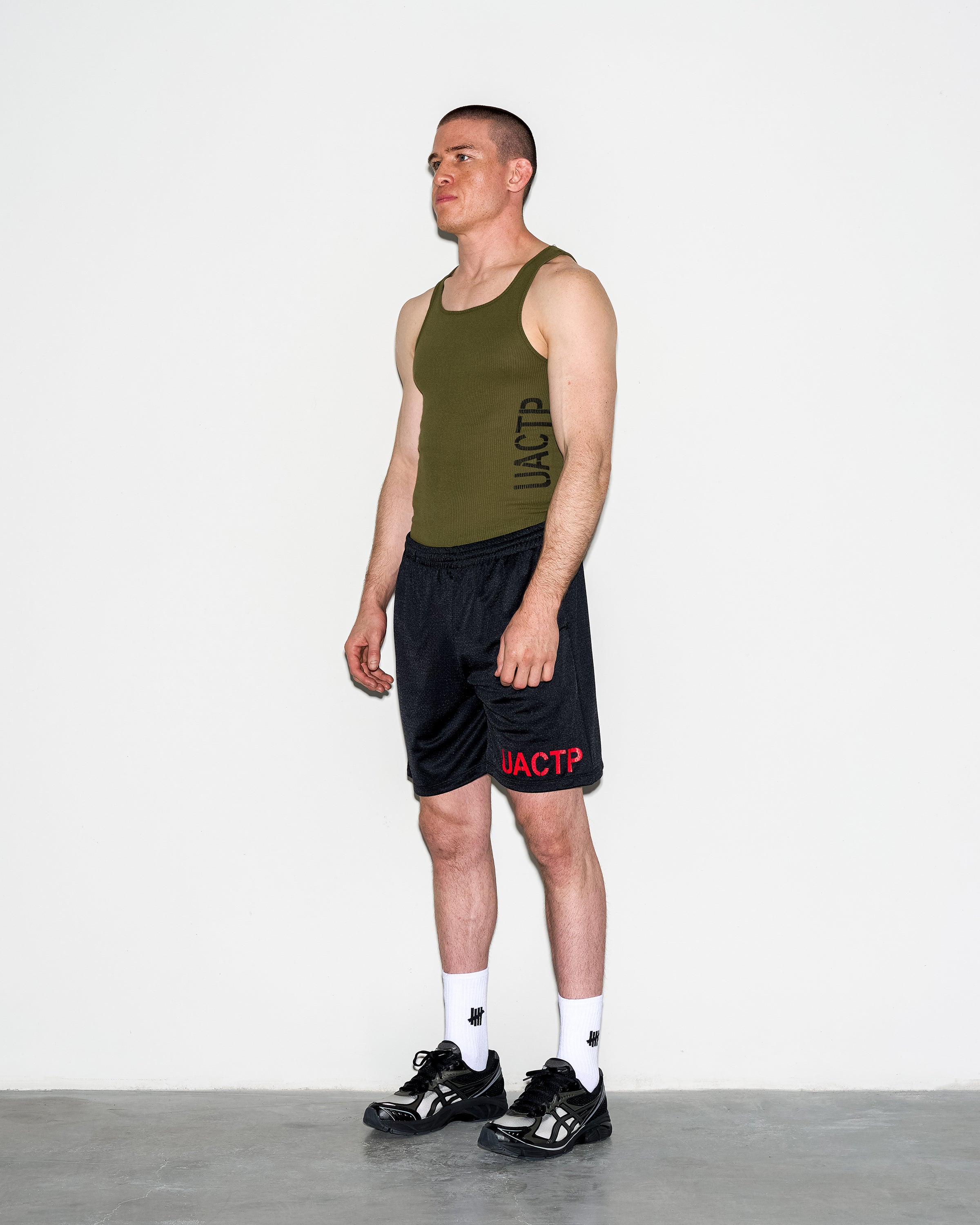 UACTP X GARDAR EIDE EINARSSON STENCIL RIB TANK - BLACK