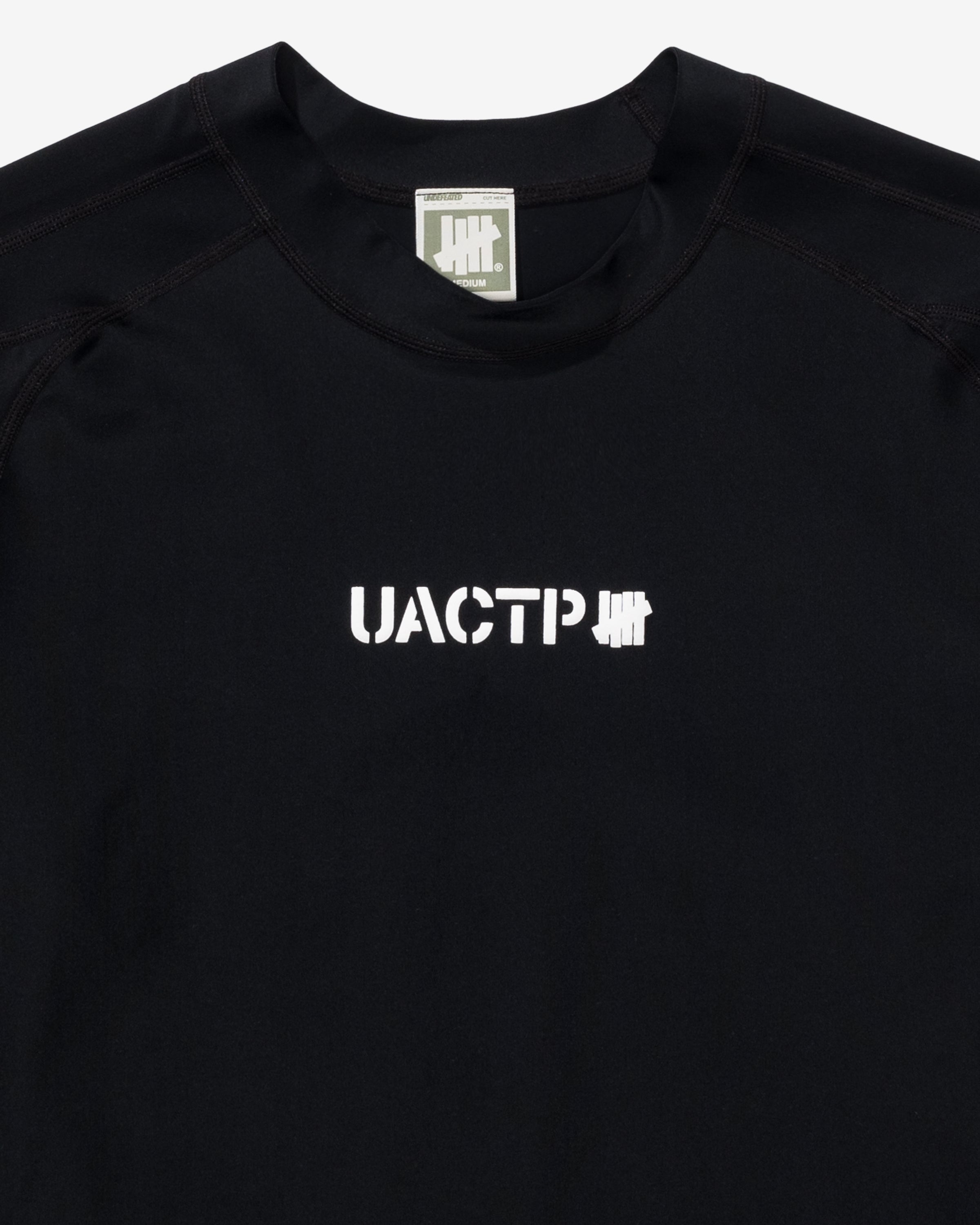 UACTP COMPRESSION L/S SHIRT - BLACK