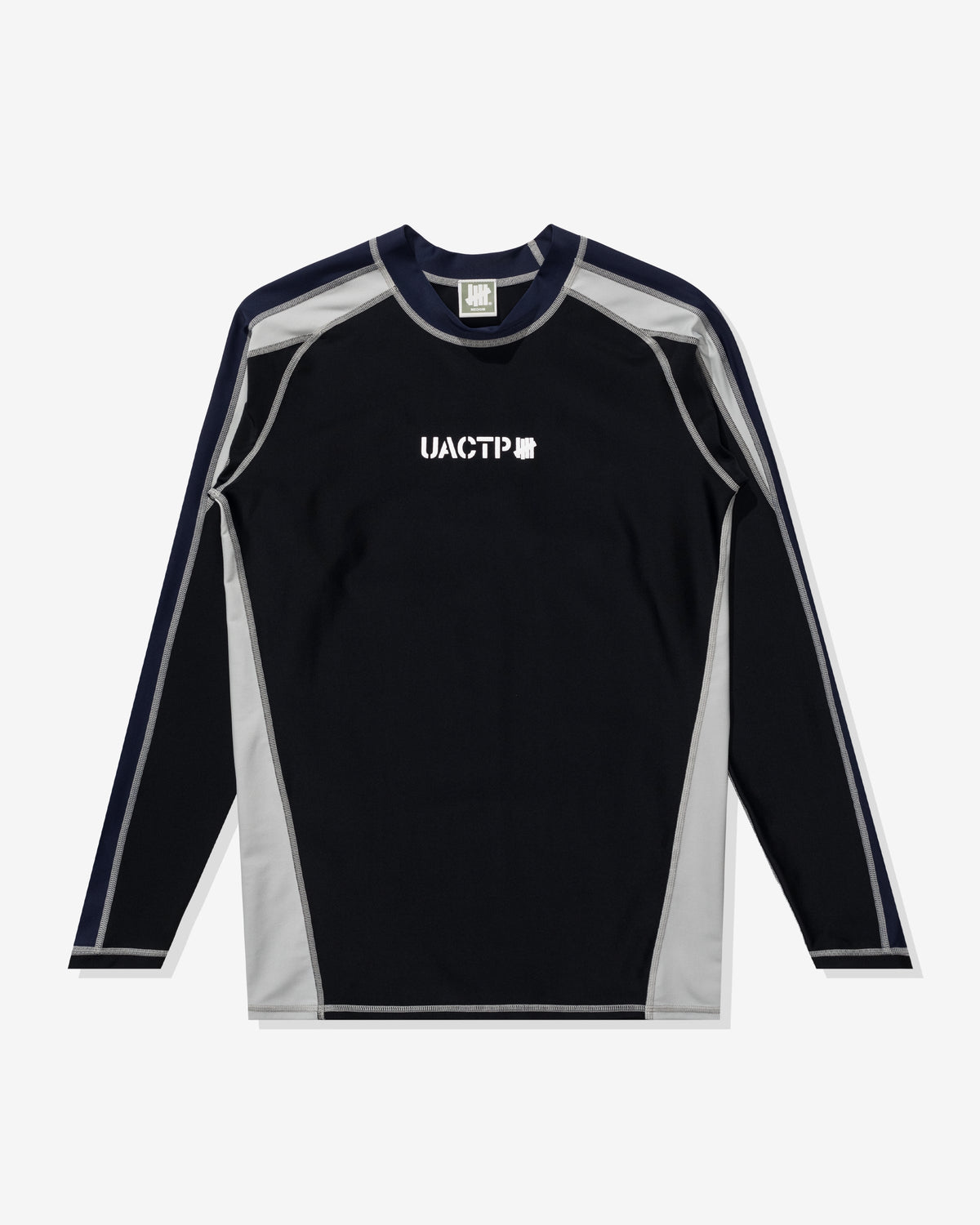 UACTP COMPRESSION L/S SHIRT - BLACK/ GREY
