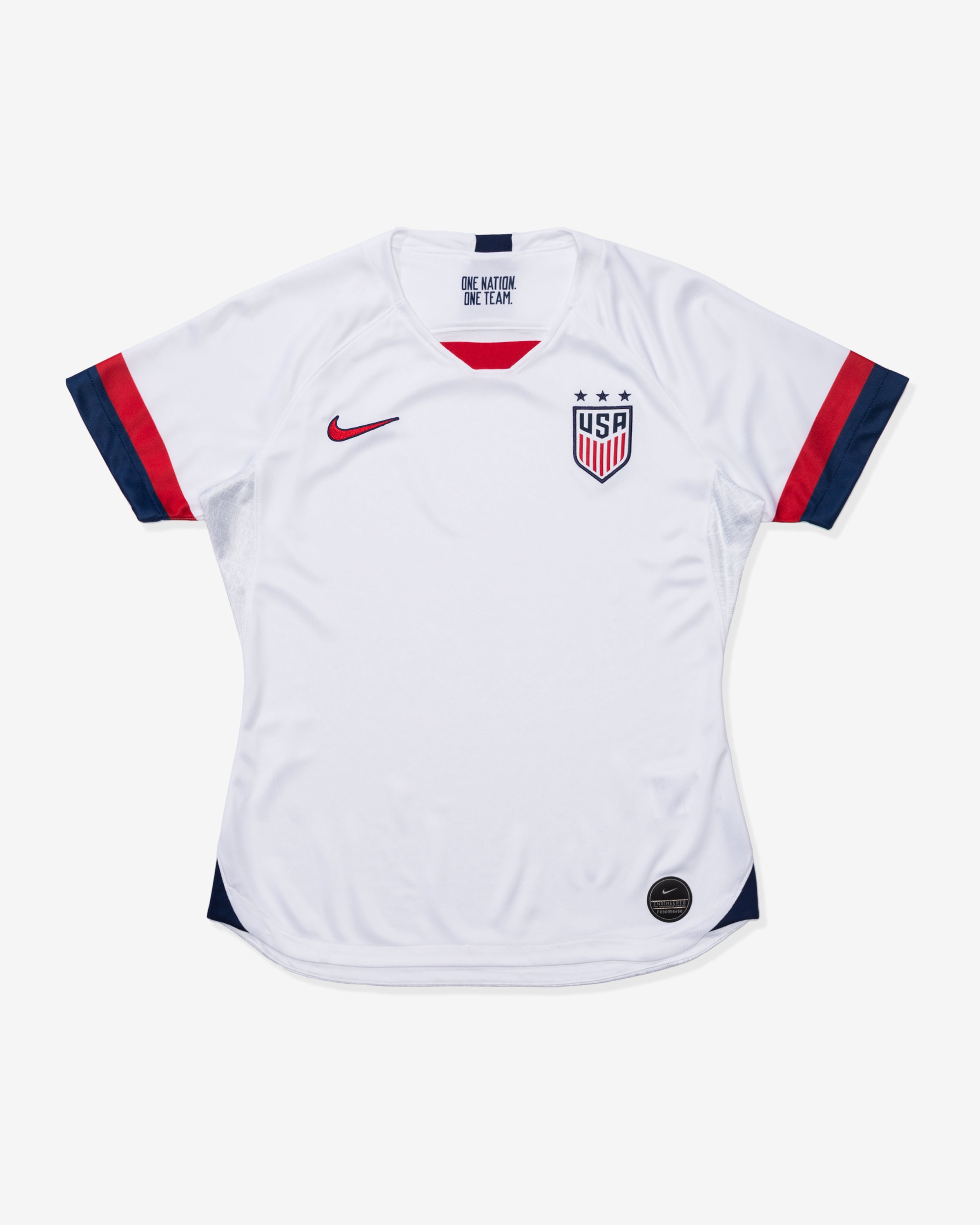 WOMEN'S U.S. STADIUM JERSEY 2019 - WHITE/BLUEVOID -