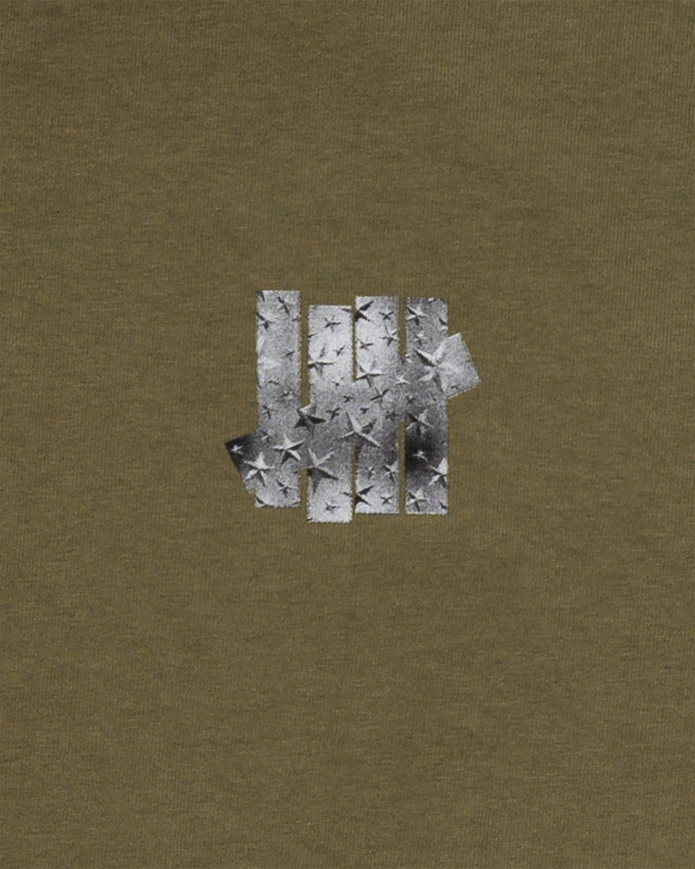 UNDEFEATED FOIL PHOTO ICON S/S TEE - OLIVE -
