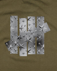 UNDEFEATED FOIL PHOTO ICON S/S TEE - OLIVE -