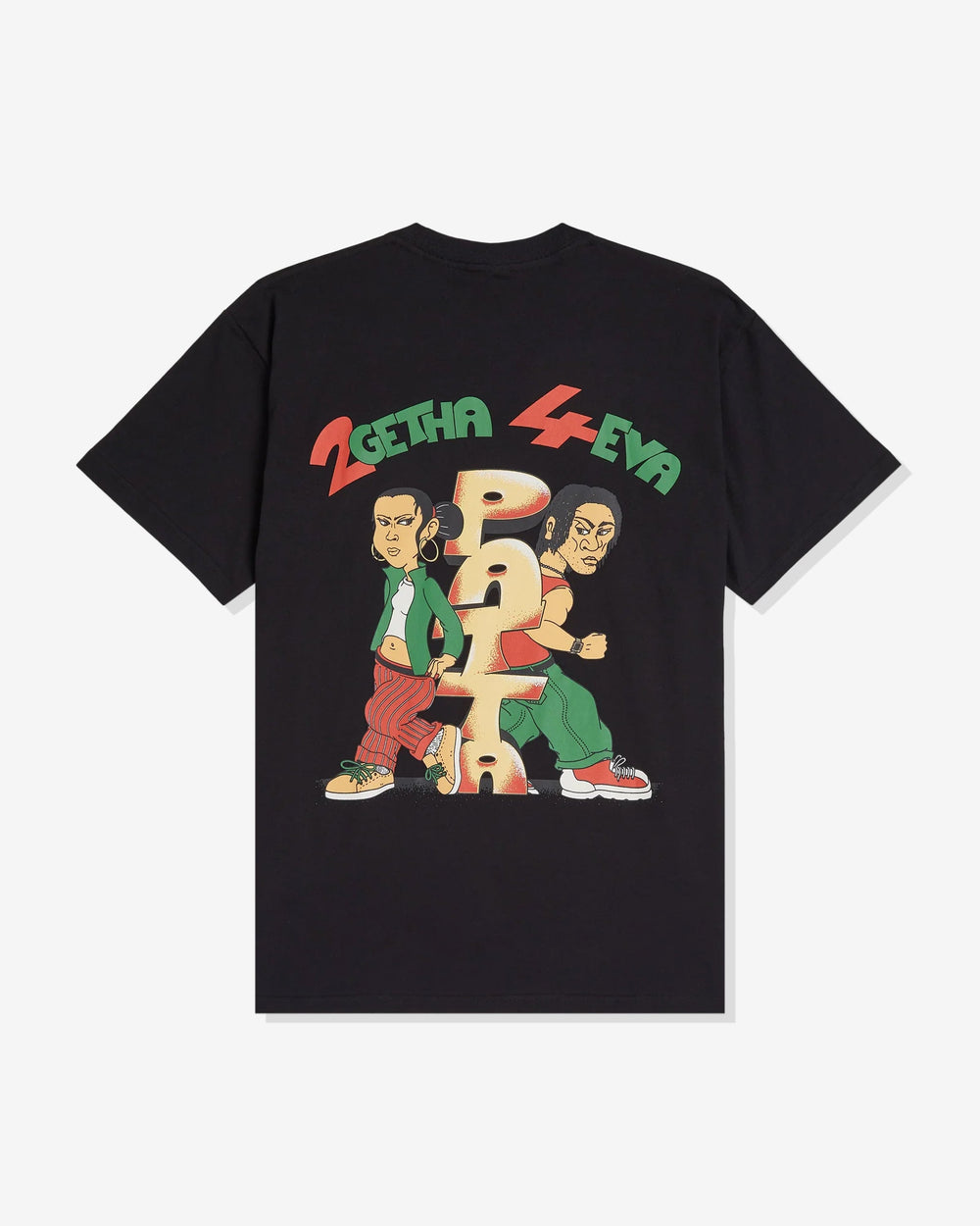 PATTA 2GETHA4EVA TEE - BLACK -