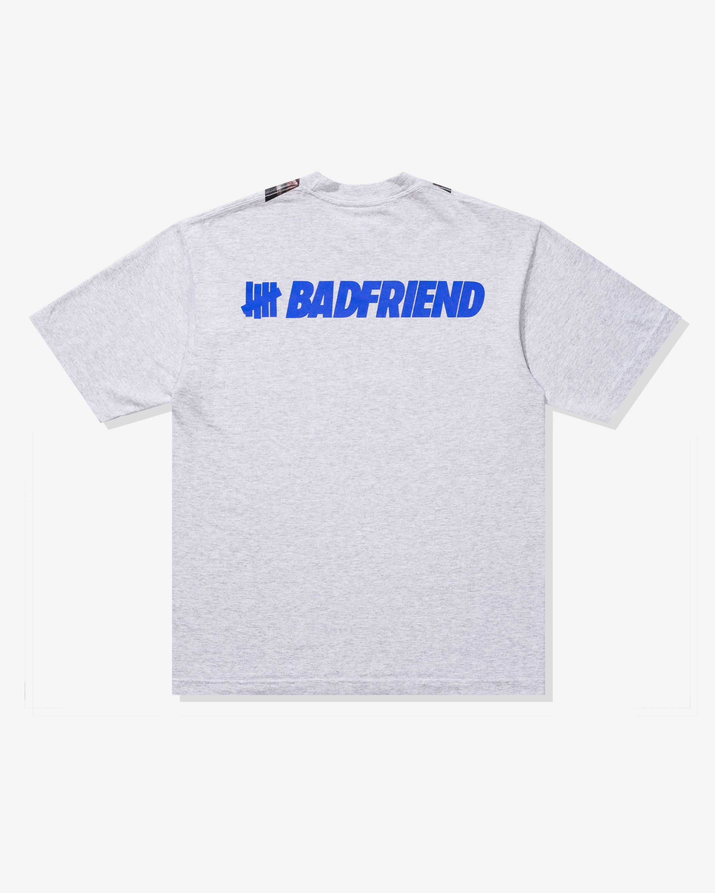UNDEFEATED X BADFRIEND MEDALS S/S TEE - HEATHER GREY -