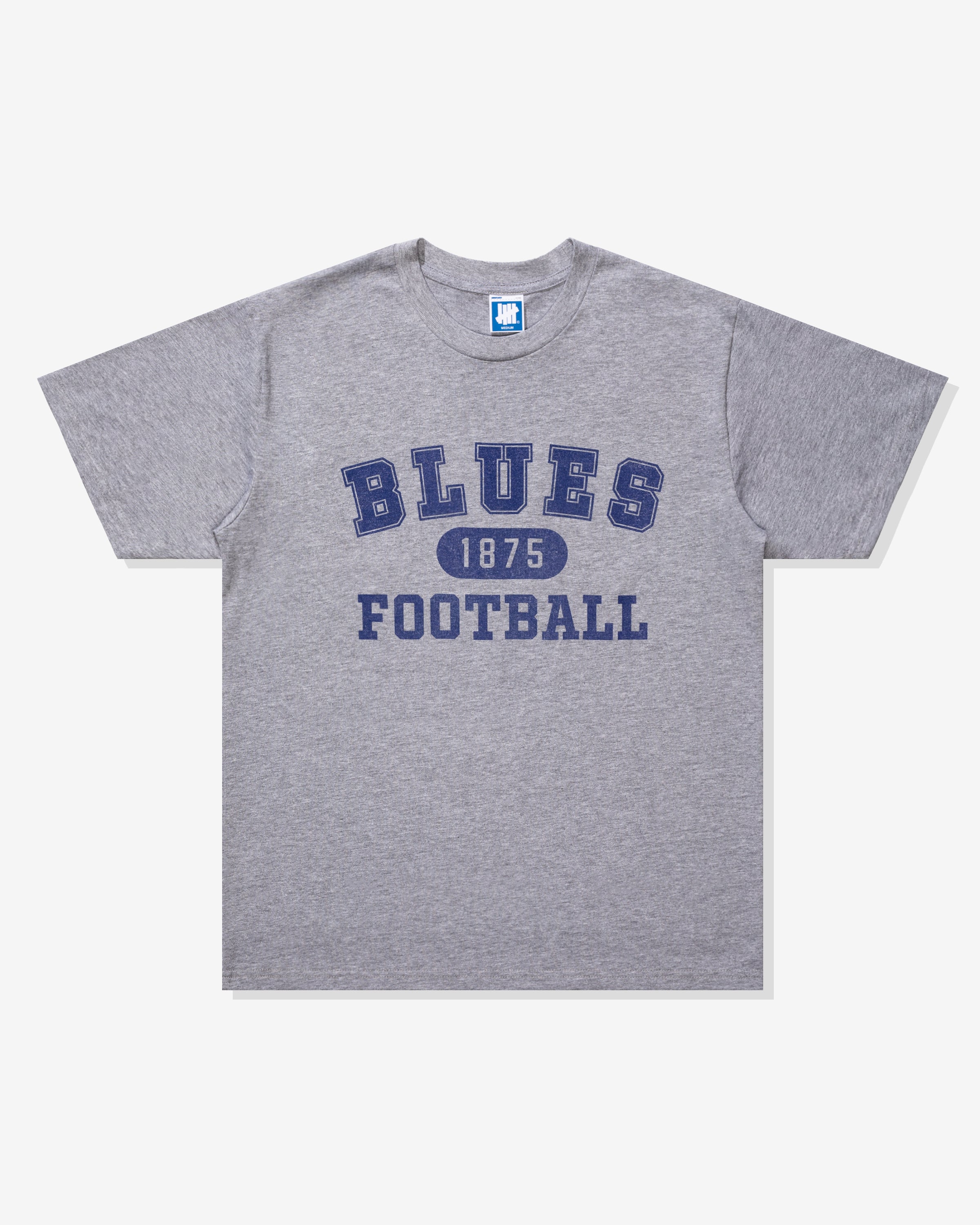 UNDEFEATED X BCFC BLUES S/S TEE - HEATHER GREY