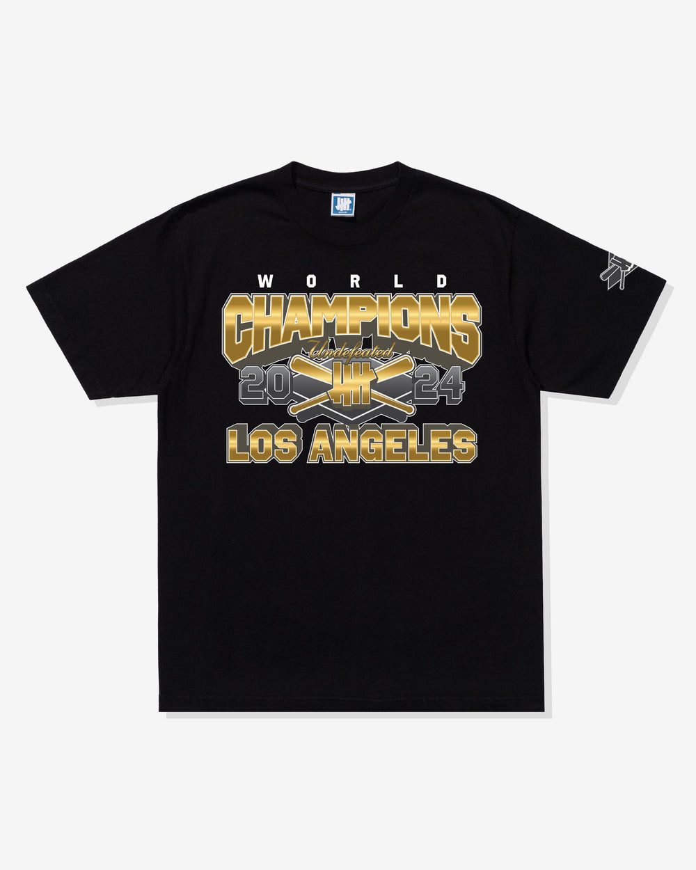 UNDEFEATED WORLD CHAMPIONS S/S TEE - BLACK -