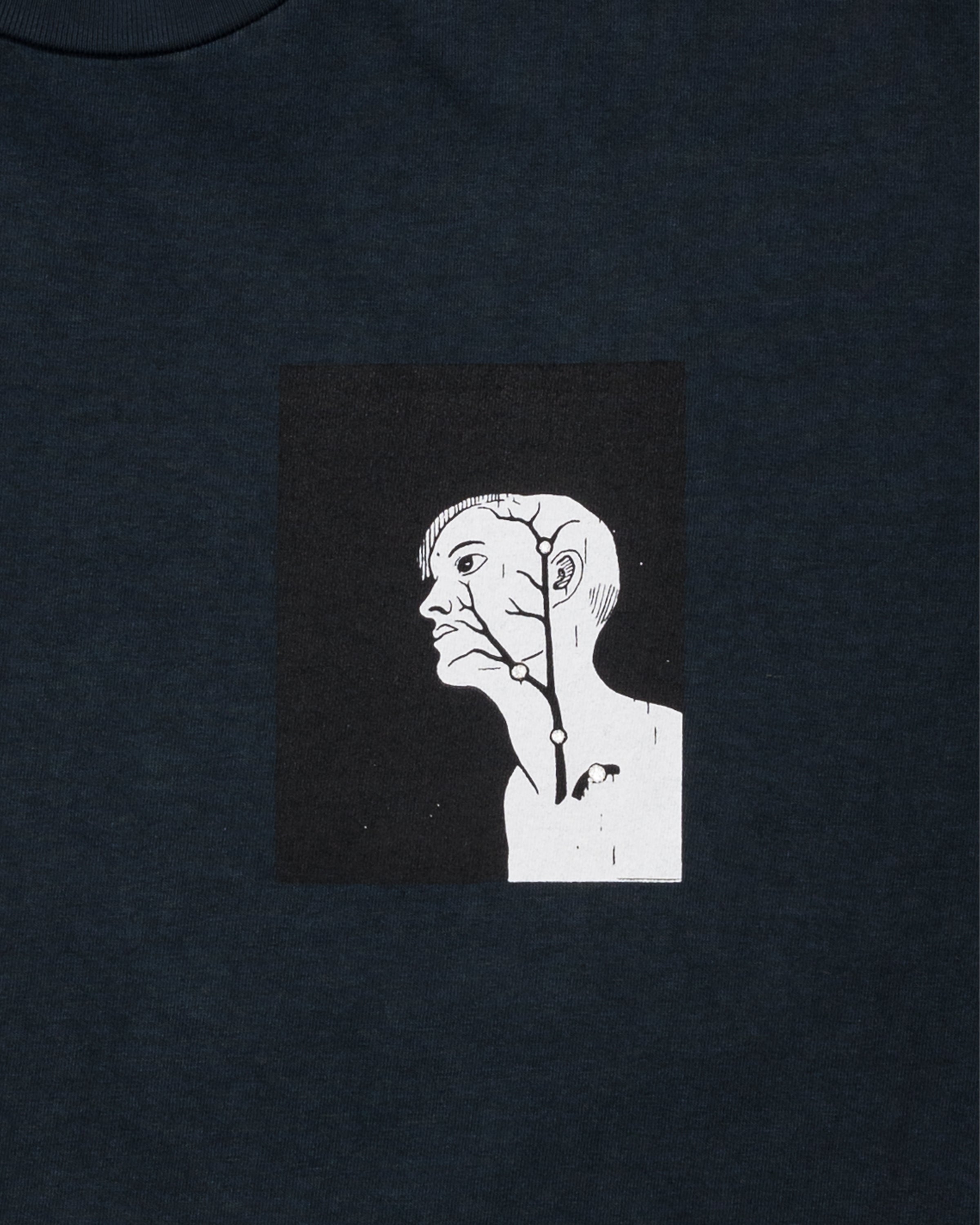 UACTP X GARDAR EIDE EINARSSON NERVE S/S TEE - BLACK