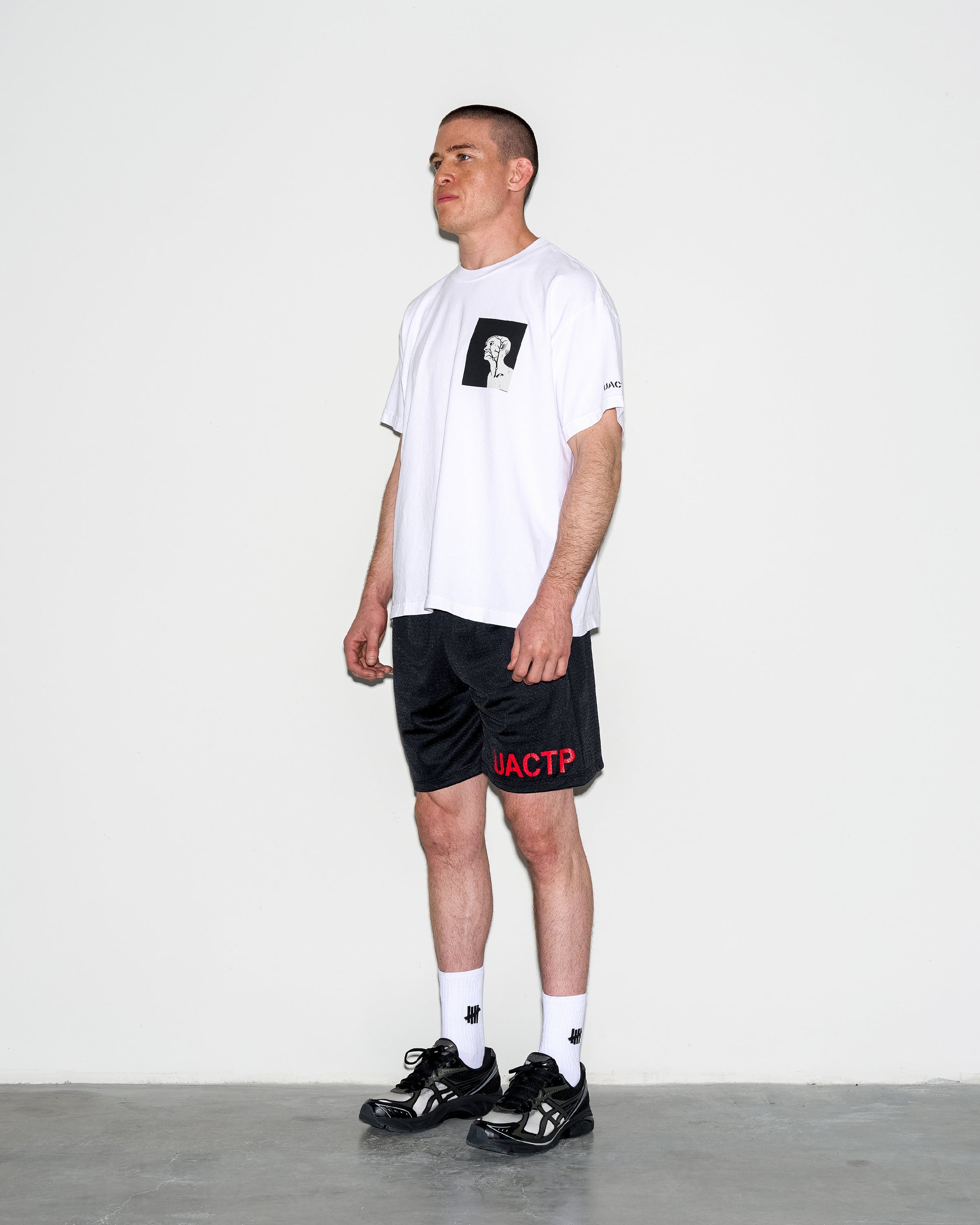 UACTP X GARDAR EIDE EINARSSON NERVE S/S TEE - BLACK