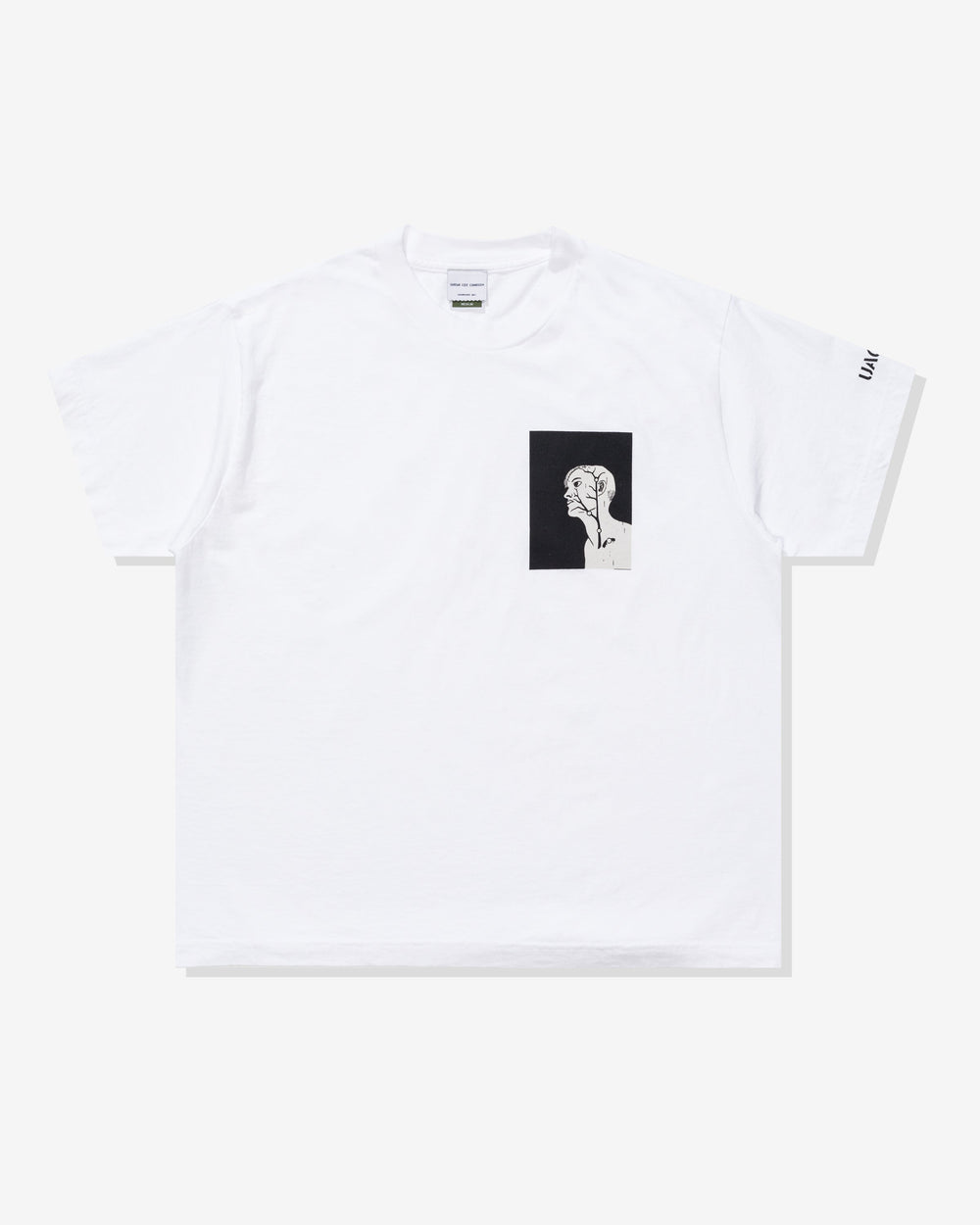 UACTP X GARDAR EIDE EINARSSON NERVE S/S TEE - WHITE