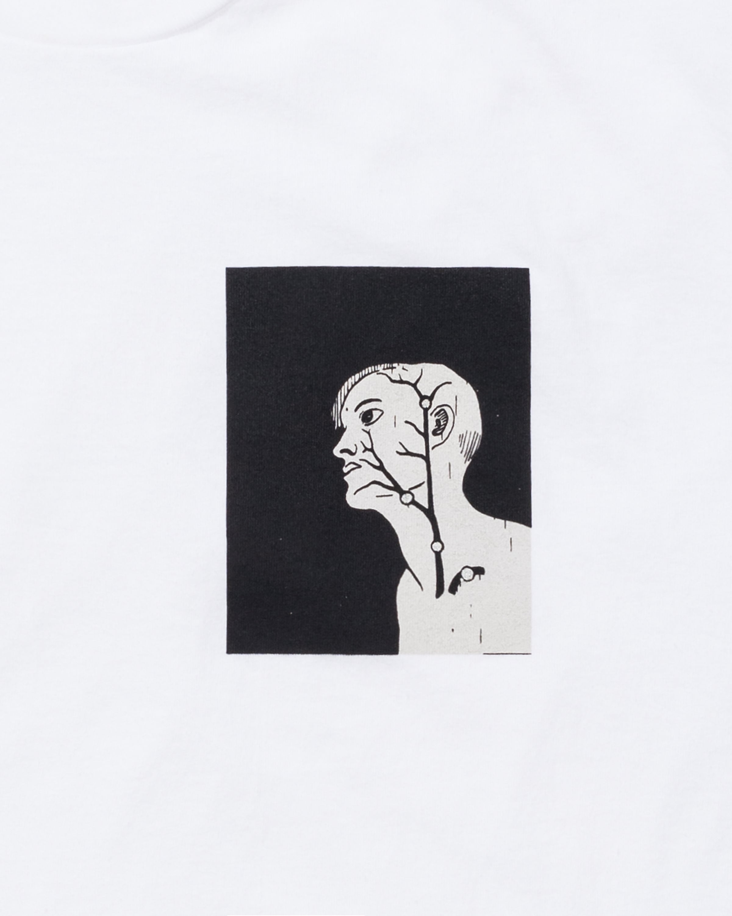 UACTP X GARDAR EIDE EINARSSON NERVE S/S TEE - WHITE