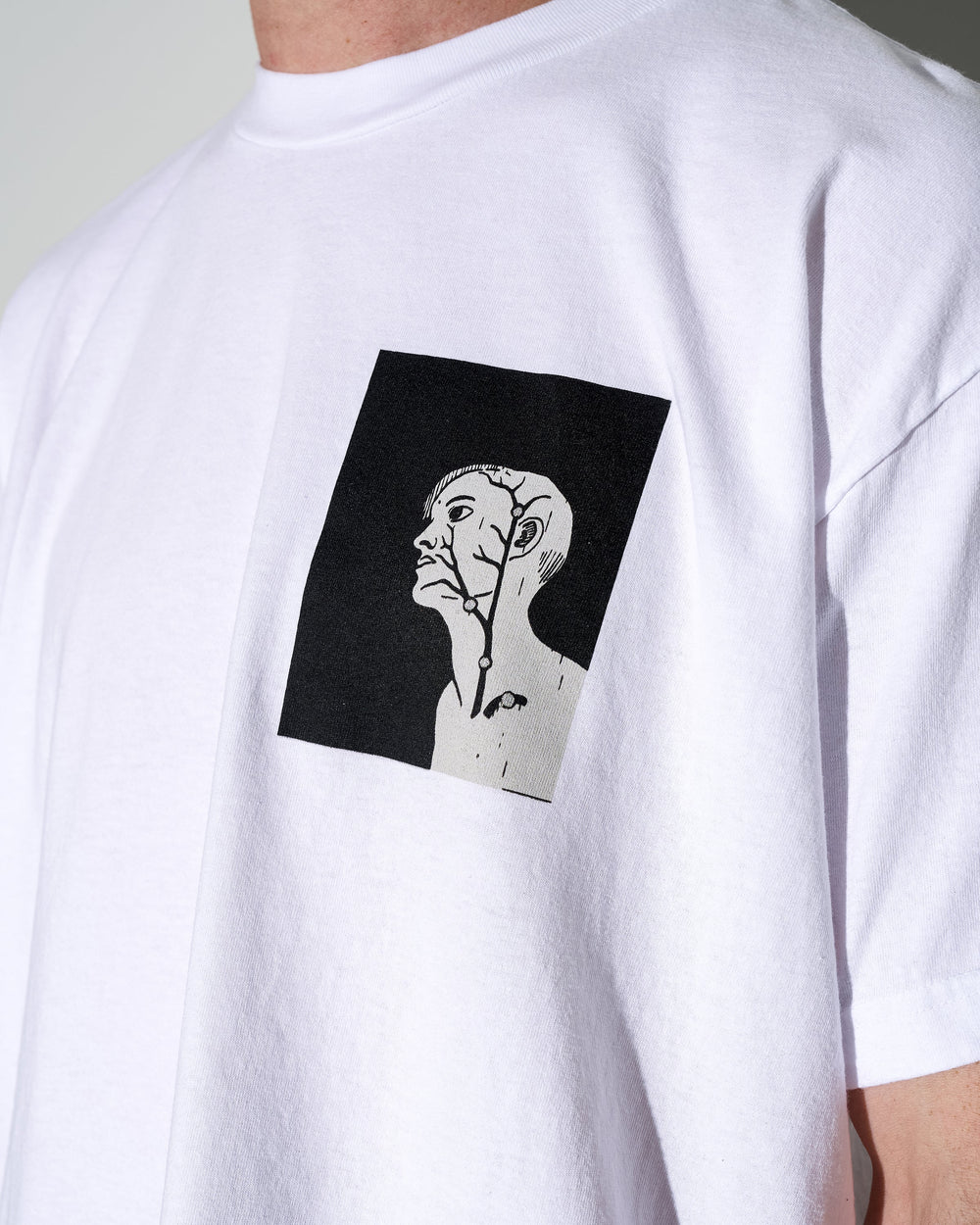 UACTP X GARDAR EIDE EINARSSON NERVE S/S TEE - WHITE