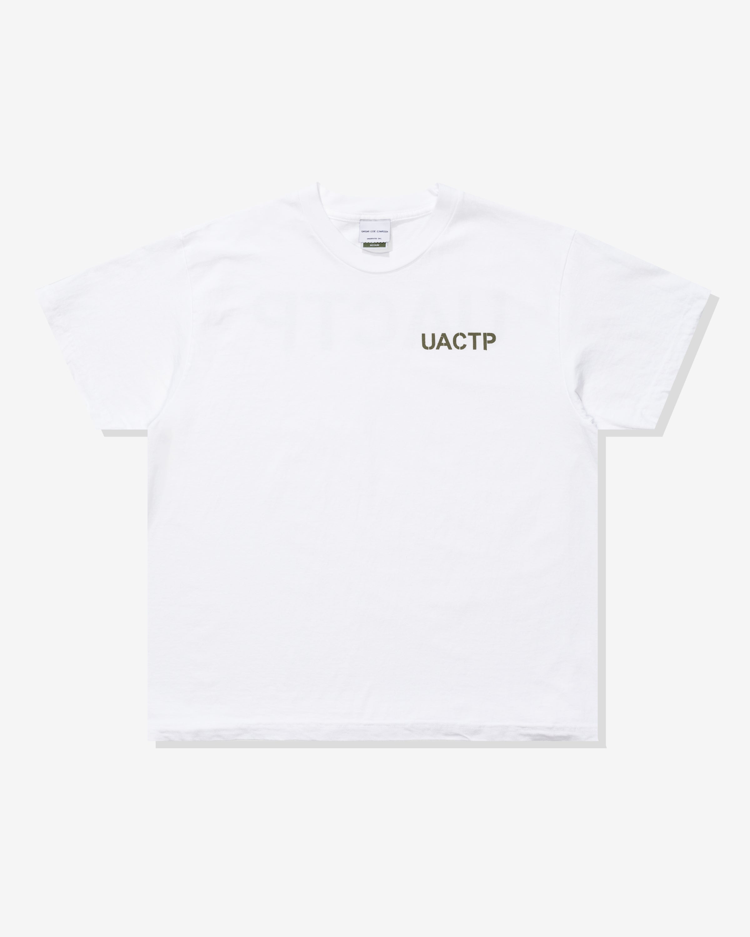UACTP X GARDAR EIDE EINARSSON STENCIL S/S TEE - WHITE