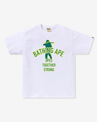 BAPE SOLDIER ATS TEE - WHITE -