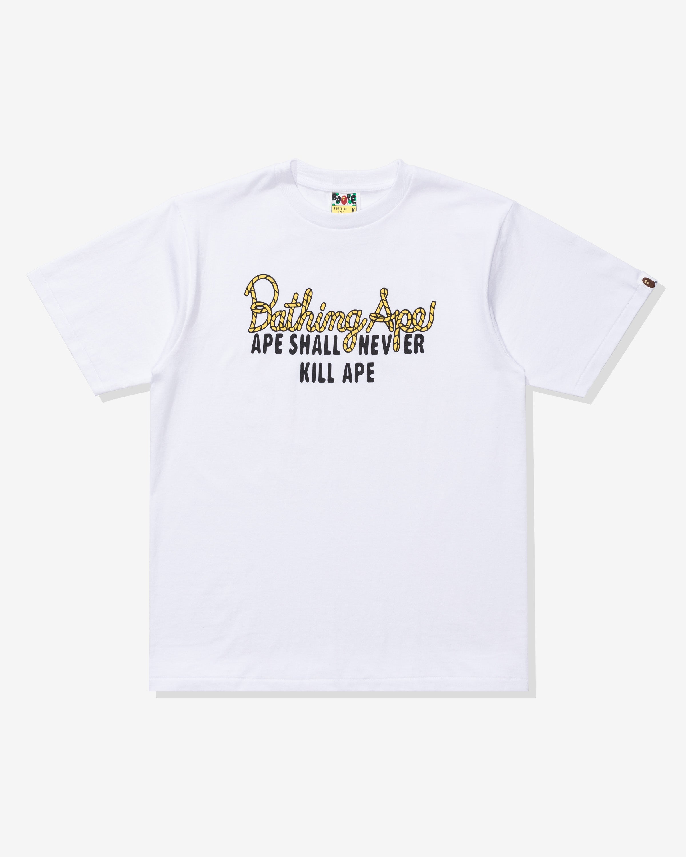 CHAMPION LOGO TEE - WHITE -