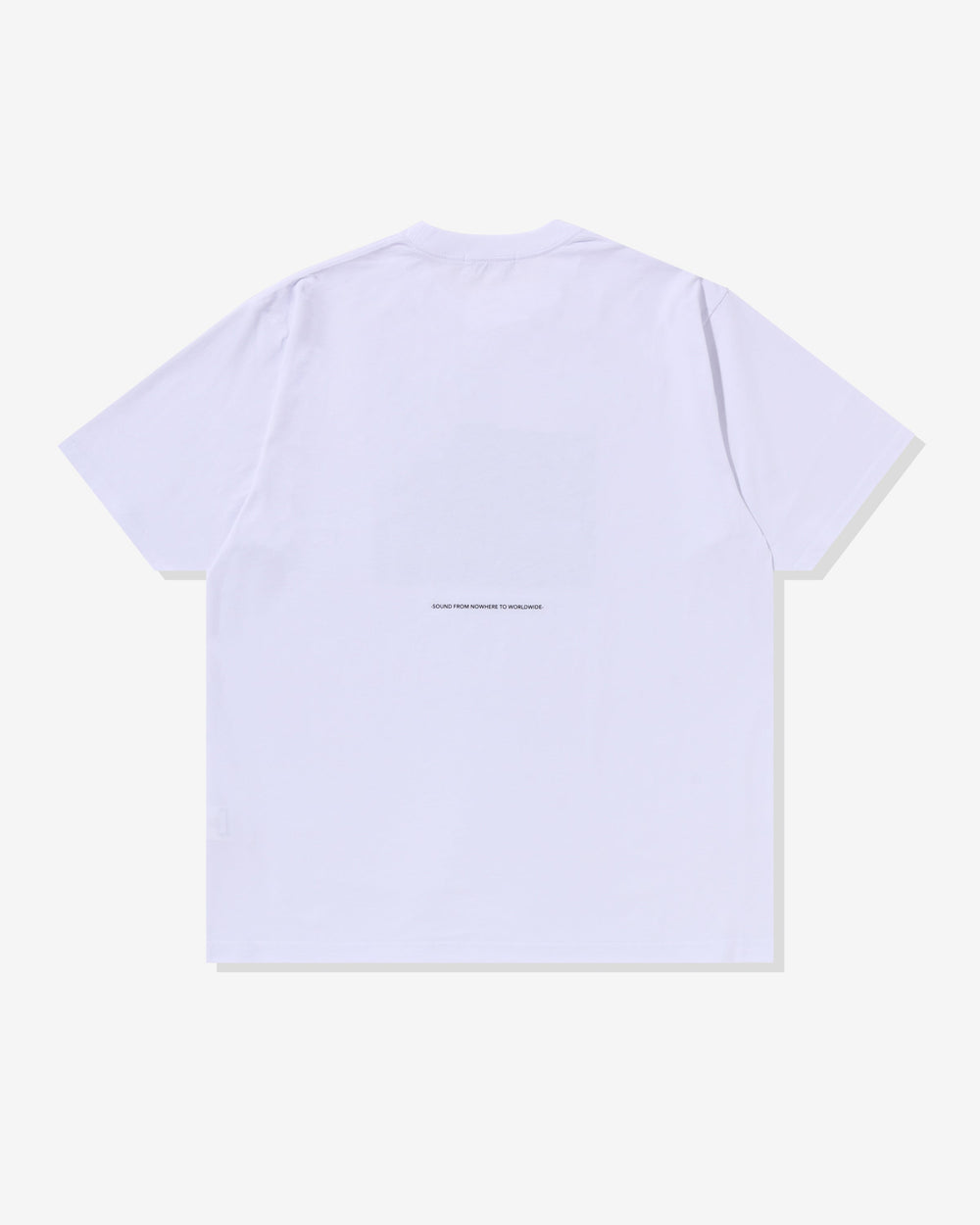 BAPE (B)APE SOUNDS LOGO TEE - WHITE -