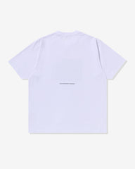 BAPE (B)APE SOUNDS LOGO TEE - WHITE -