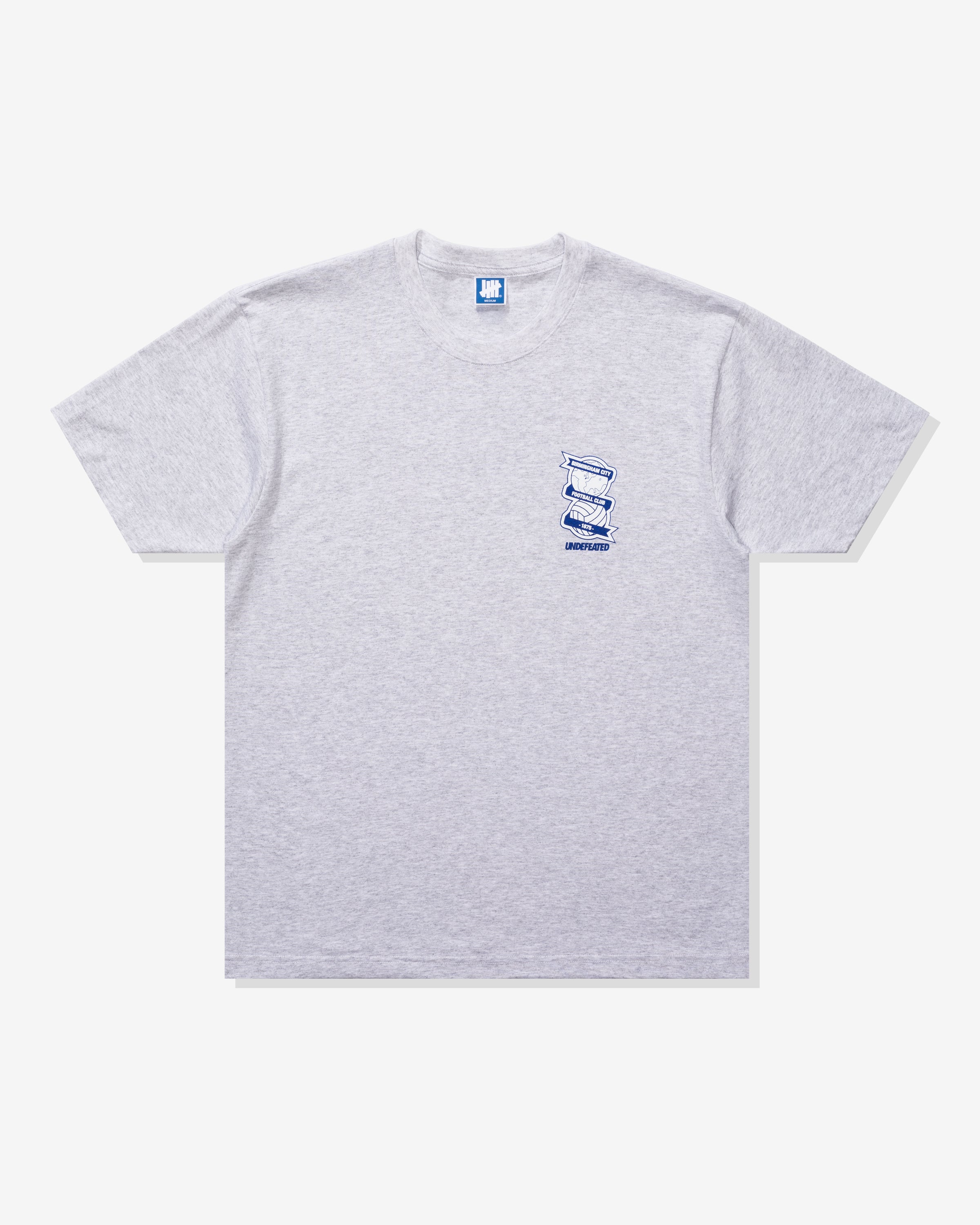 UNDEFEATED X BCFC KRO1 S/S TEE - HEATHER GREY -