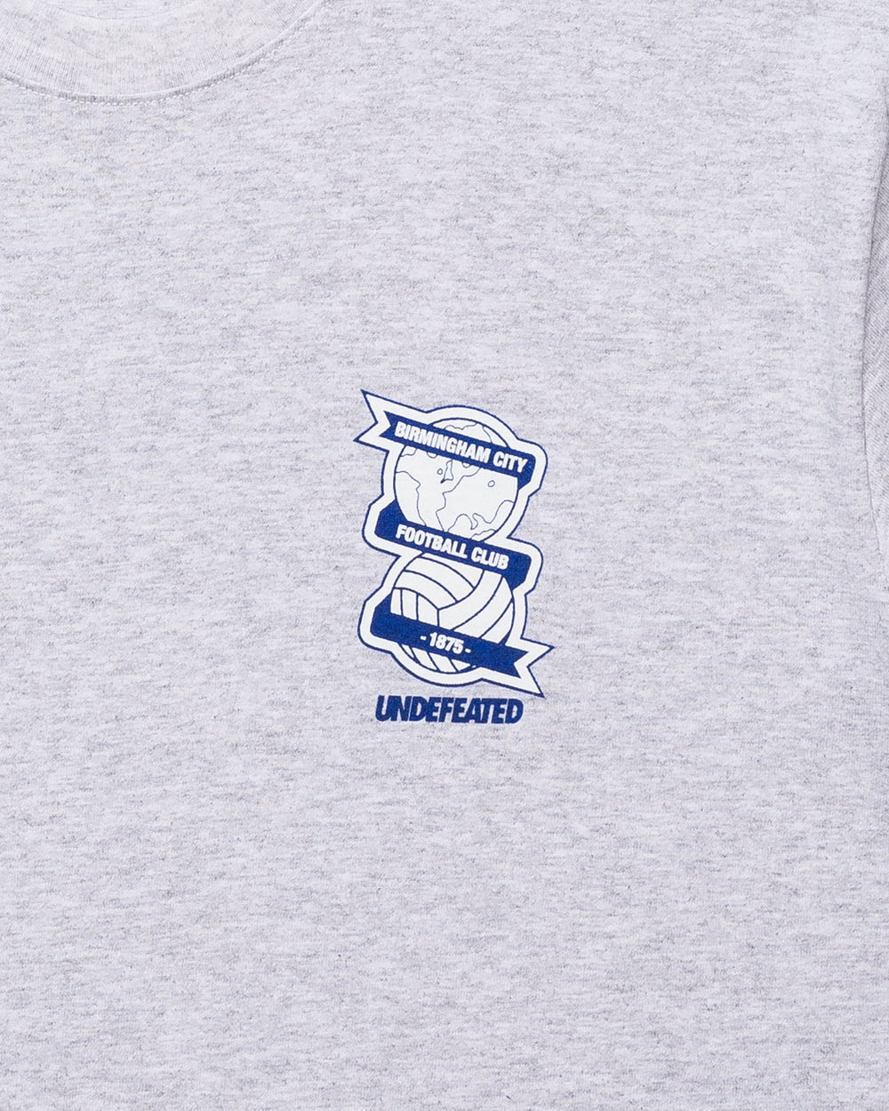 UNDEFEATED X BCFC KRO1 S/S TEE - HEATHER GREY -