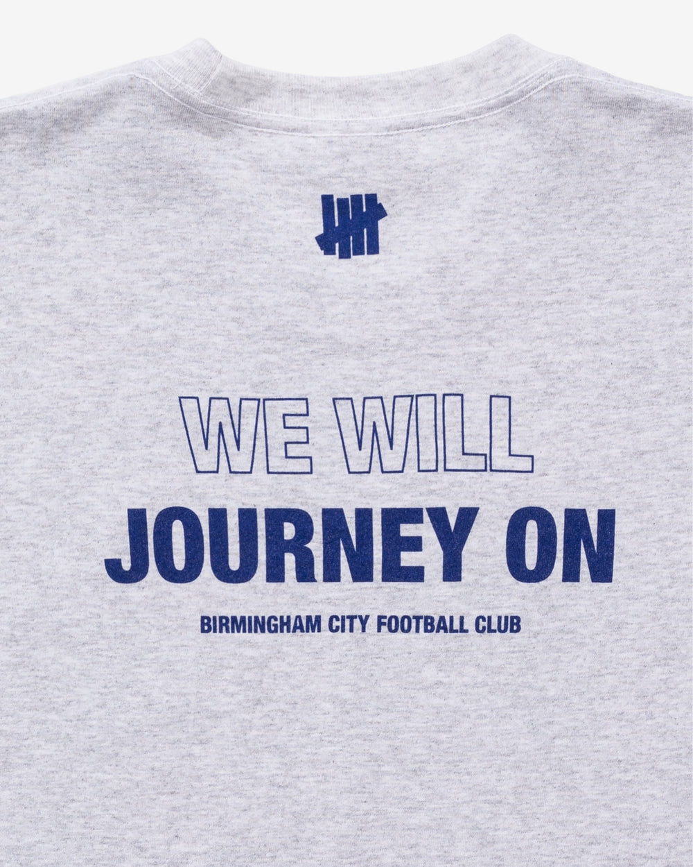 UNDEFEATED X BCFC KRO1 S/S TEE - HEATHER GREY -