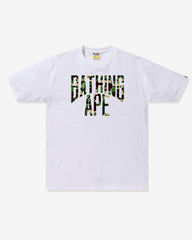 BAPE ABC CAMO NYC LOGO TEE - WHITE -