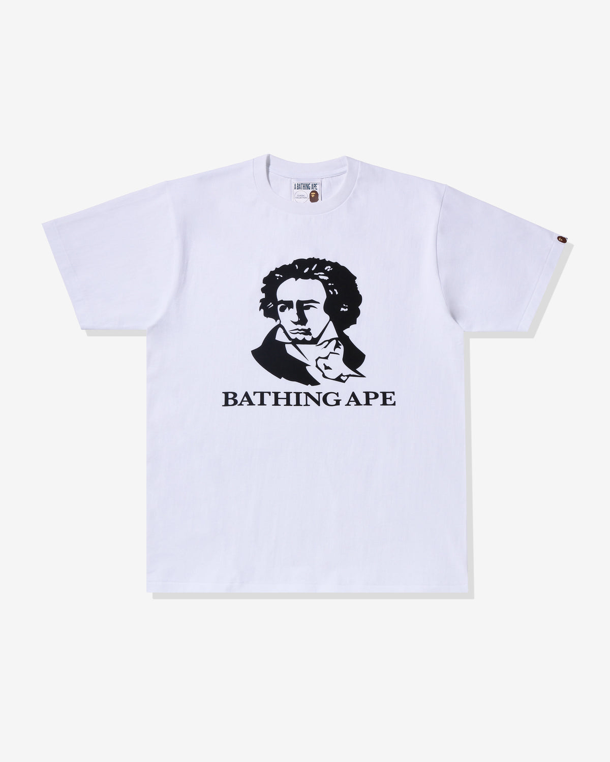 BAPE BATHING APE TEE - WHITE -