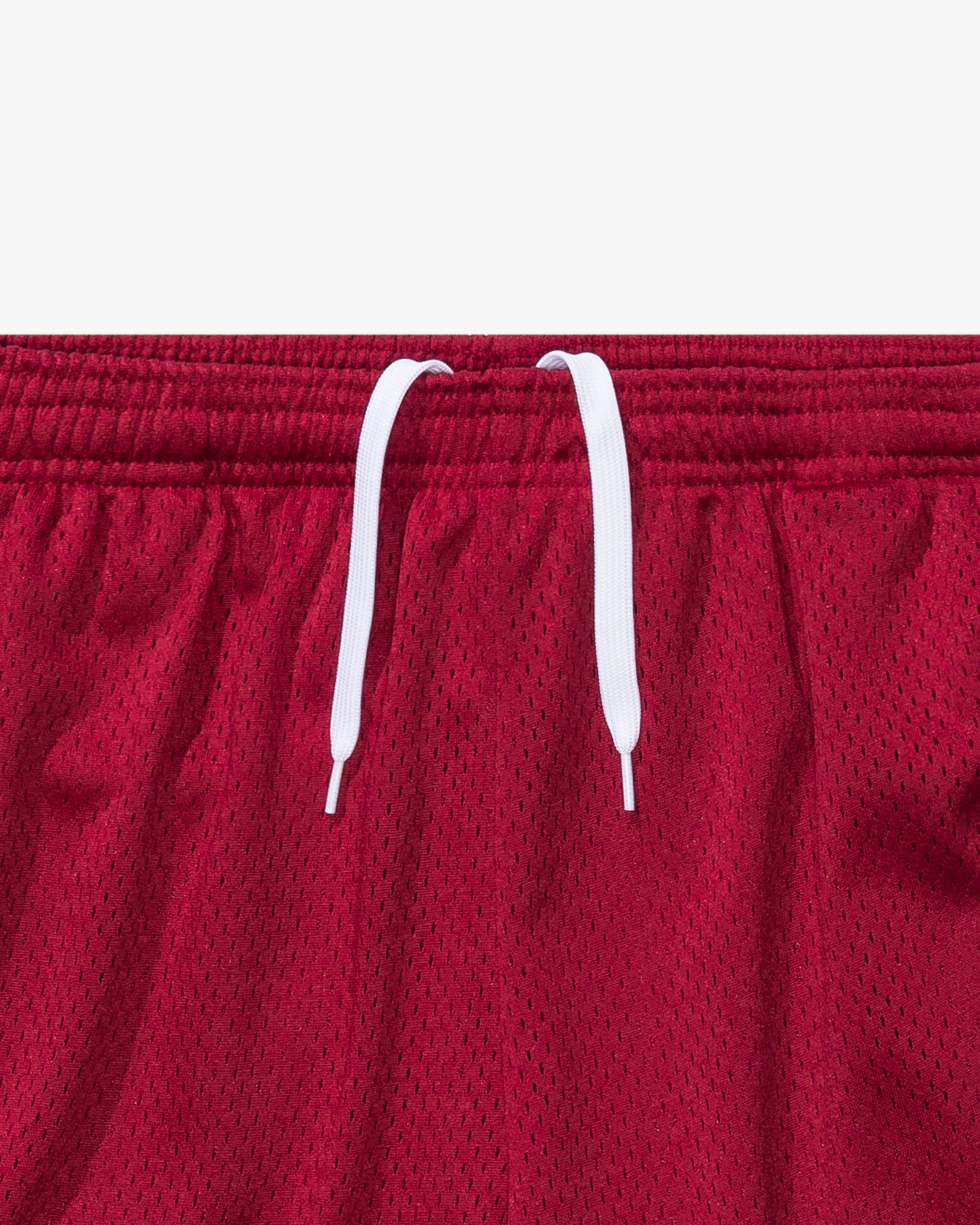 UNDEFEATED ICON HOOP SHORT - CARDINAL