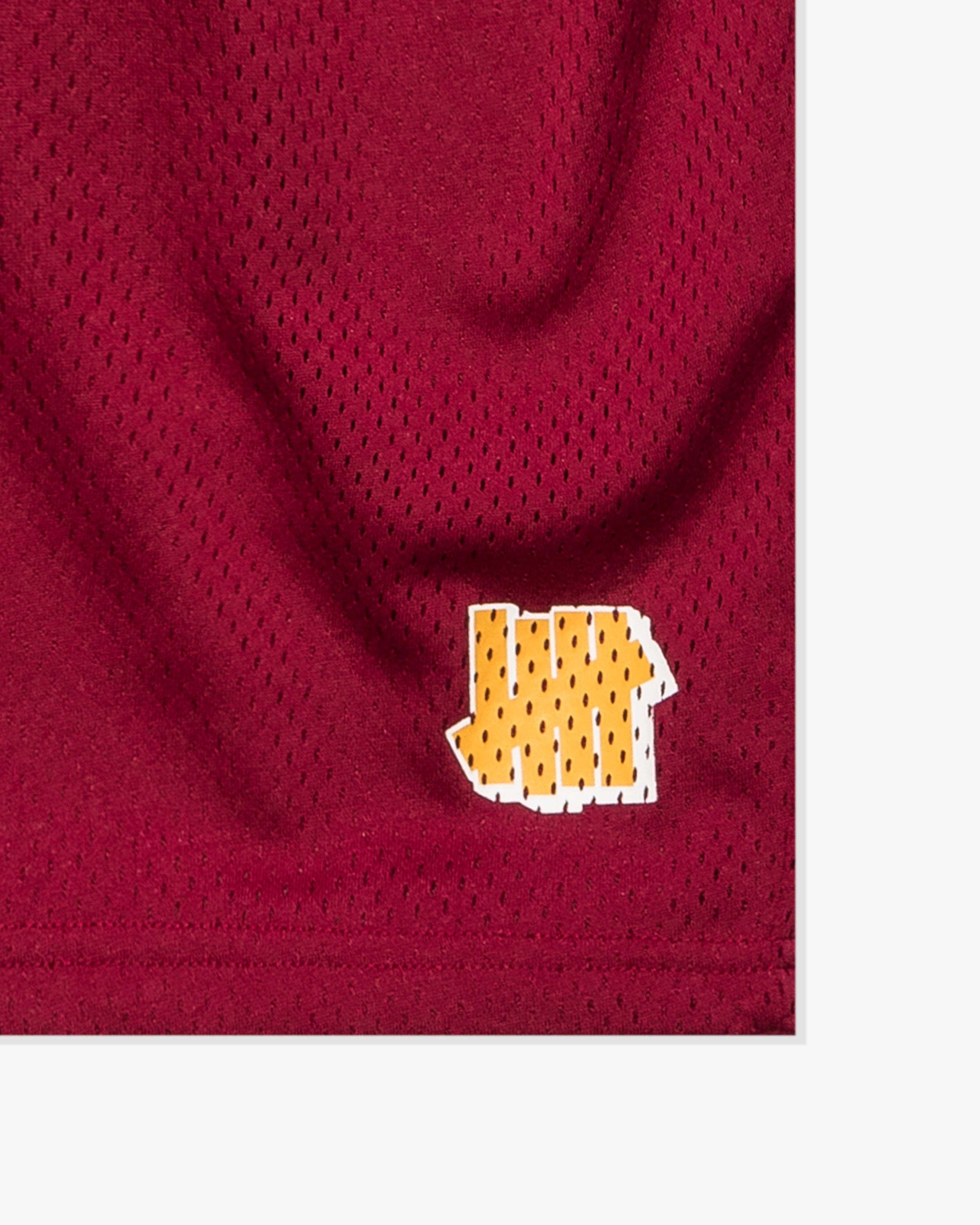 UNDEFEATED ICON HOOP SHORT - CARDINAL
