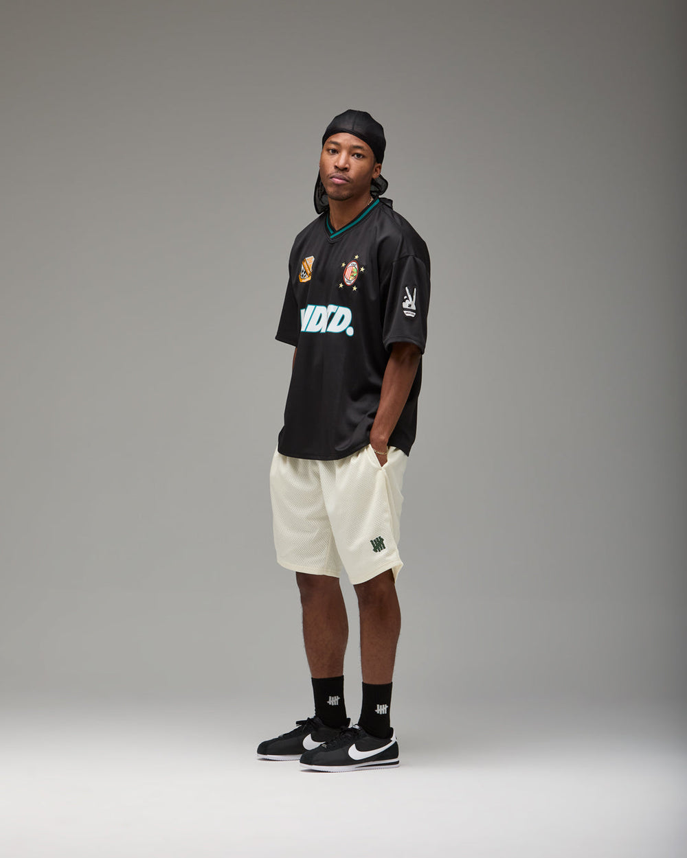 UNDEFEATED ICON HOOP SHORT - CARDINAL