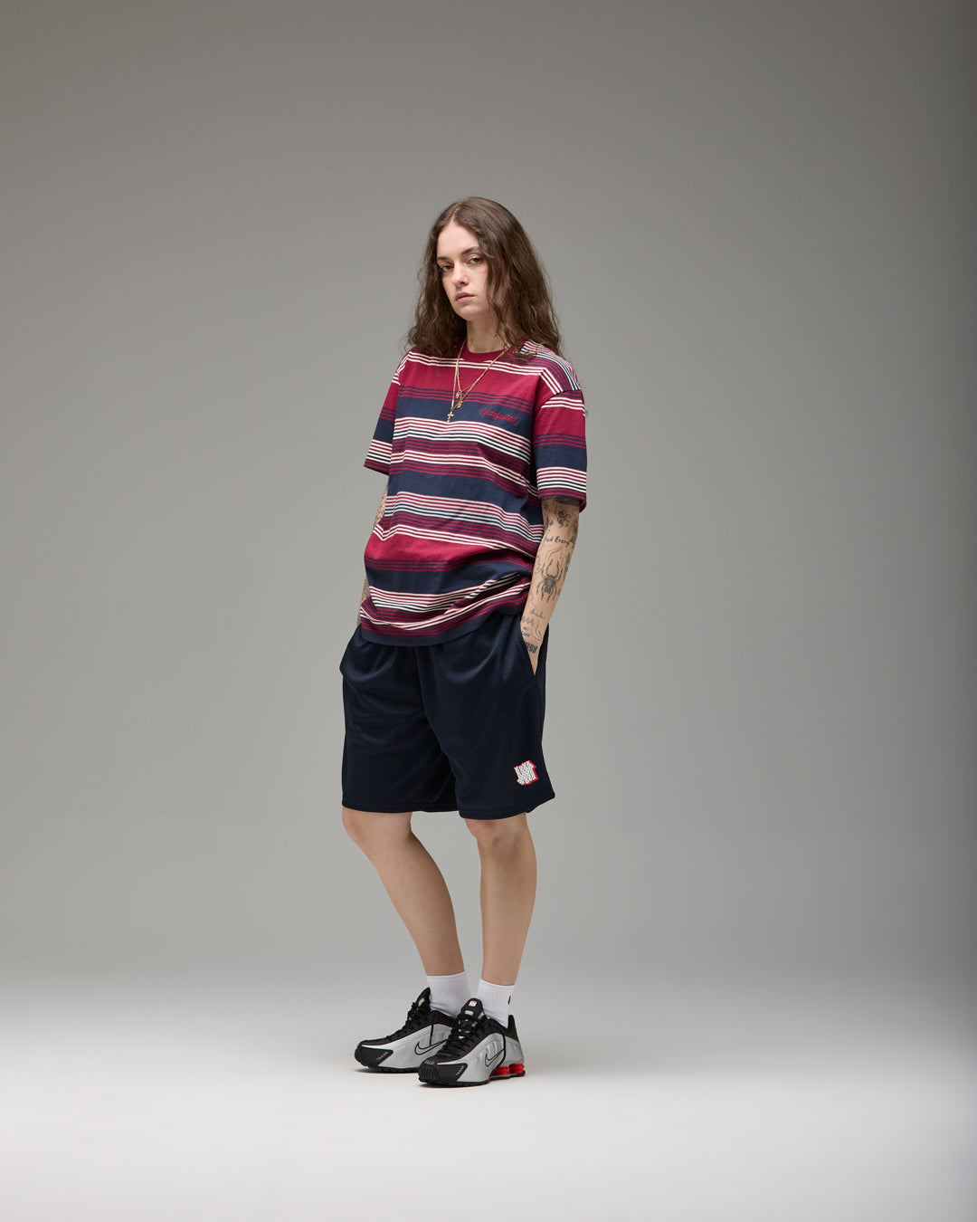 UNDEFEATED ICON HOOP SHORT - CARDINAL