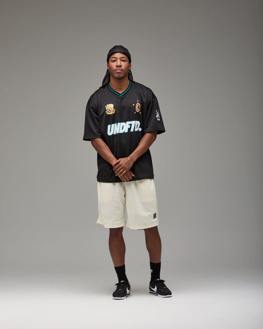 UNDEFEATED ICON HOOP SHORT - DARK NAVY