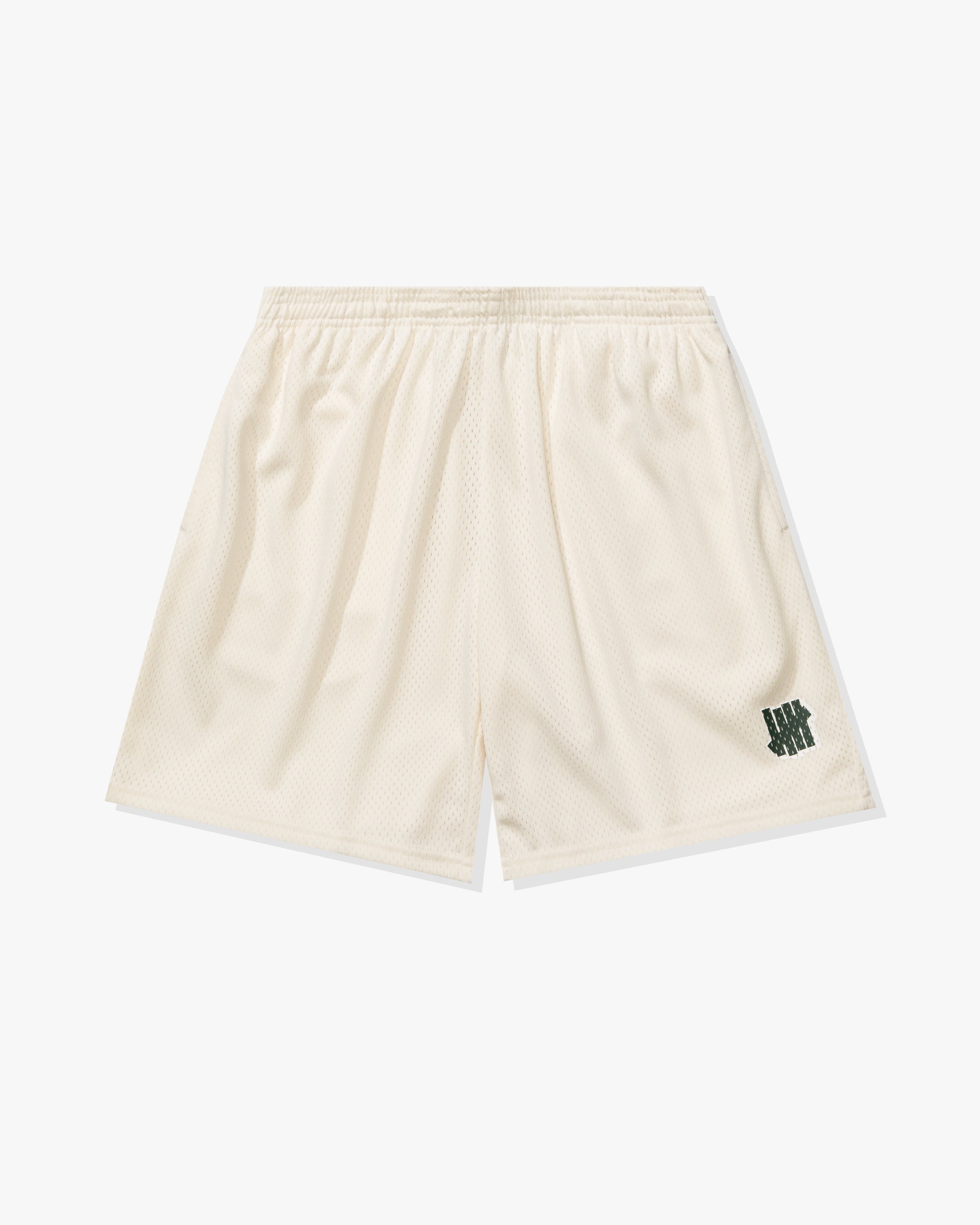 UNDEFEATED ICON HOOP SHORT - IVORY