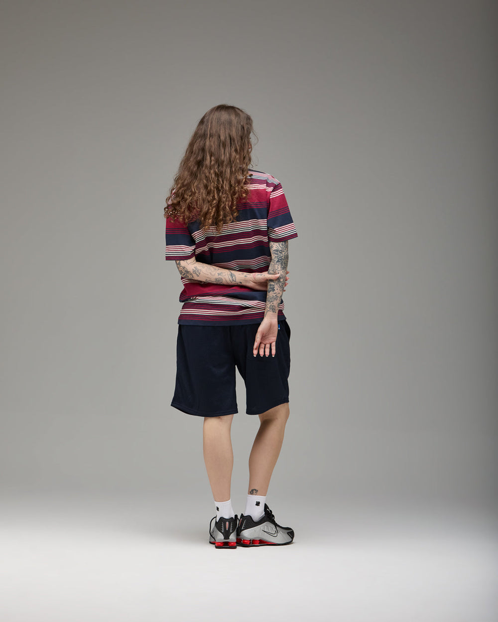 UNDEFEATED ICON HOOP SHORT - IVORY
