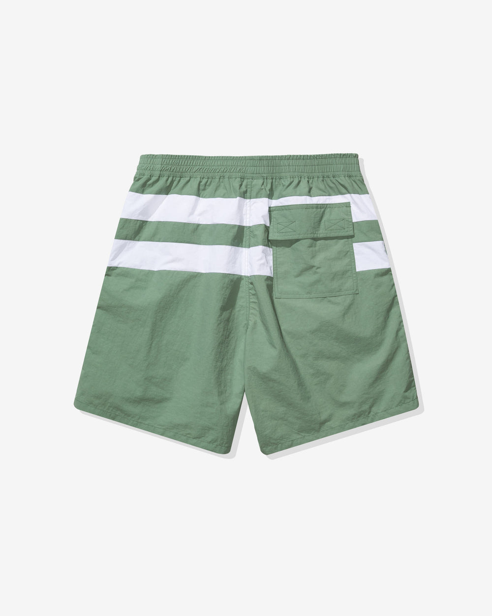 UNDEFEATED STRIPED SWIM SHORT - LODEN