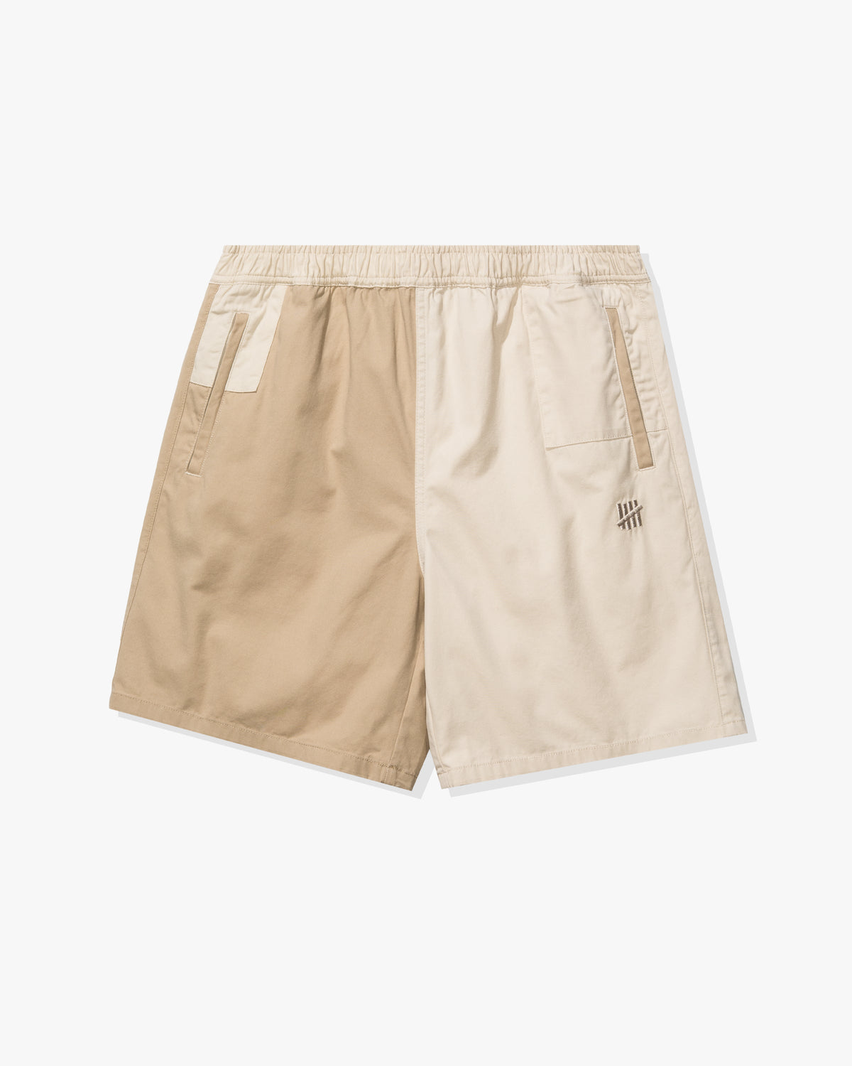 UNDEFEATED PATCHWORK SHORT - LIGHT TAN