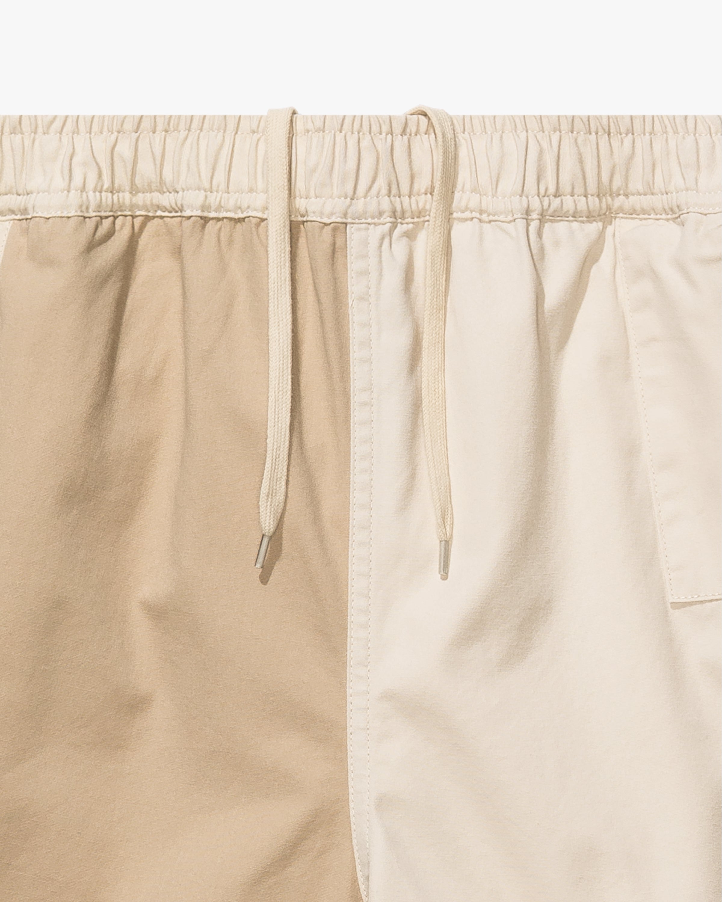 UNDEFEATED PATCHWORK SHORT - LIGHT TAN