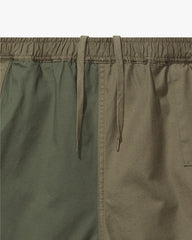 UNDEFEATED PATCHWORK SHORT - OLIVE