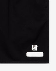 UNDEFEATED TWILL GYM SHORT - BLACK