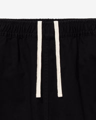 UNDEFEATED TWILL GYM SHORT - BLACK