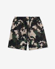 BAPE MAP CAMO REGULAR FIT BEACH SHORTS - GREEN -