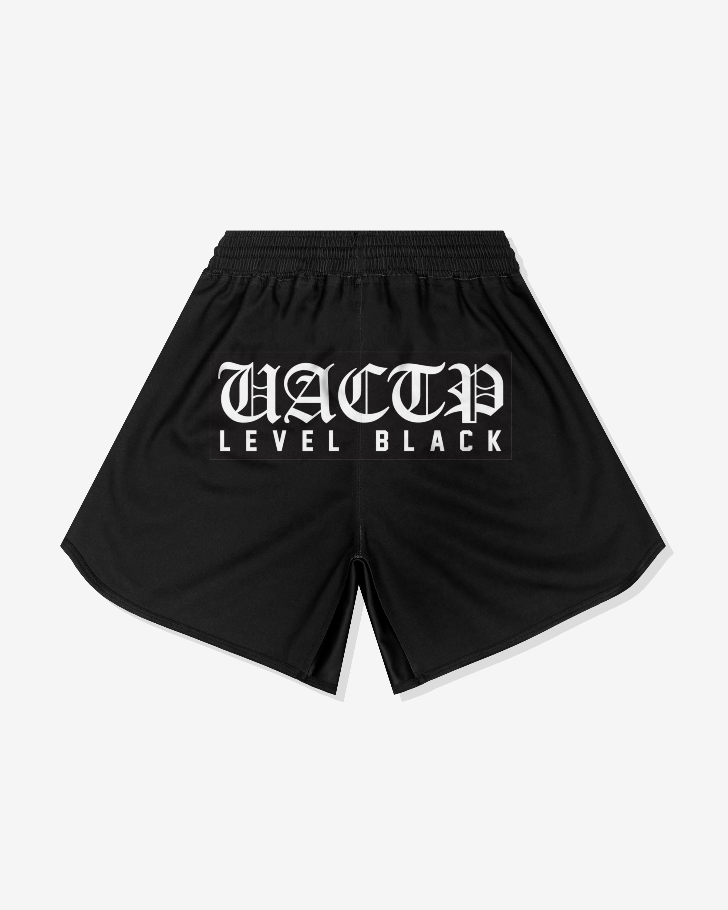 UACTP X LEVELXBLACK NOGI SHORT - BLACK