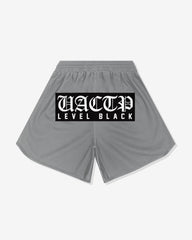 UACTP X LEVELXBLACK NOGI SHORT - GRAY