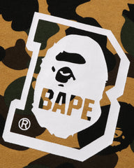BAPE 1ST CAMO BAPE FULL ZIP HOODIE - YELLOW -